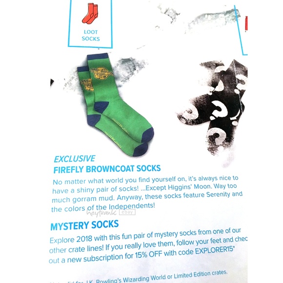 NWT - Kill Bill Vol 1 Socks - Picture 2 of 4